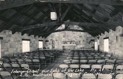 Interior Chapel Our Lady Of The Lake Hy. 54 2 Mi. Southwest of Bagnell Dam Lakeside, MO Postcard Postcard Postcard