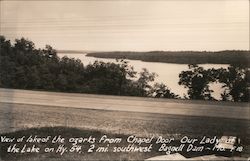 Lake of the Ozarks from Chapel Door, Our Lady of the Lake Postcard