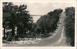 Horseshoe Bend Road Scenic Route Postcard