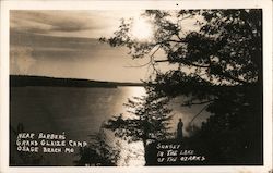 Sunset in the Lake of the Ozarks Postcard