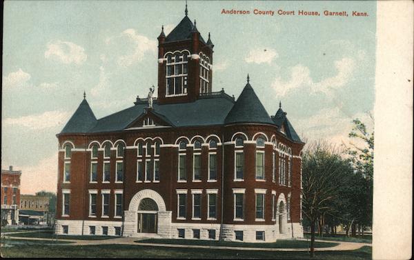 Anderson County Court House Garnett Kansas