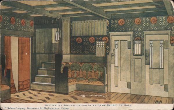 Decorative Suggestion for Interior of Reception Halls