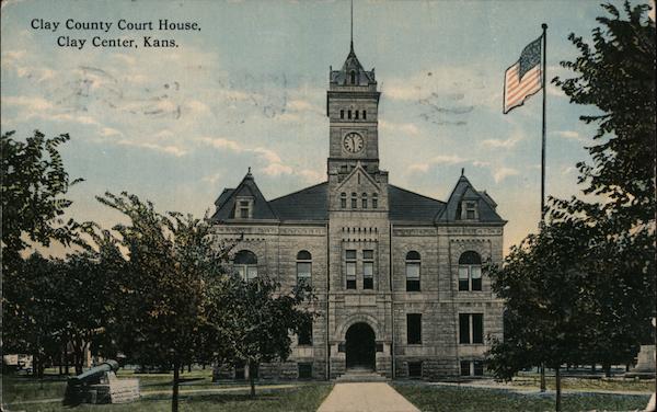 Clay County Court House Clay Center Kansas
