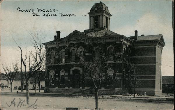 Court House St. John Kansas