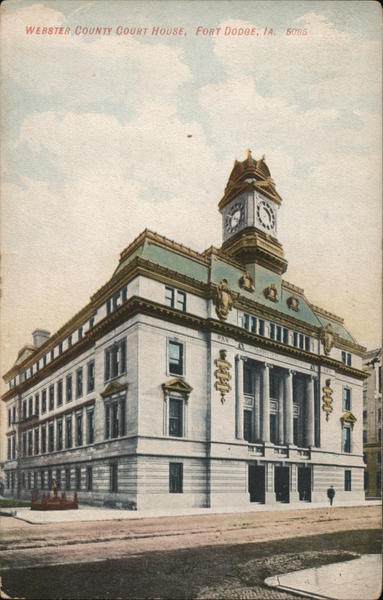 Webster County Court House Fort Dodge Iowa