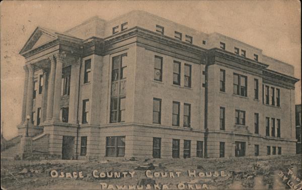 Osage County Court House Pawhuska Oklahoma