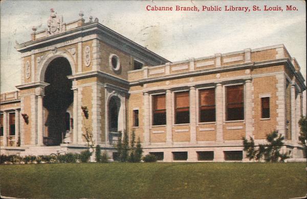 Cabanne Branch, Public Library St. Louis Missouri