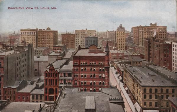 Bird's-Eye View St. Louis Missouri