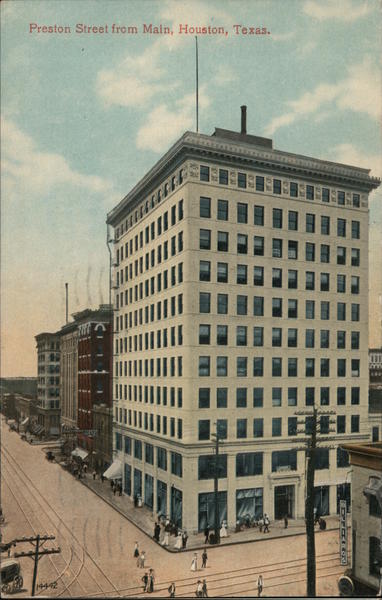 Preston Street from Main Houston Texas
