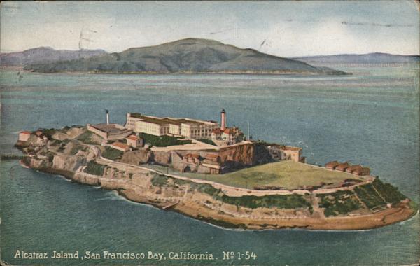 Alcatraz Island, San Francisco Bay California