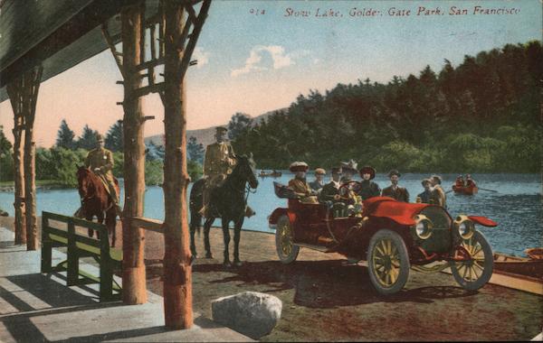 Stow Lake, Golden Gate Park San Francisco California
