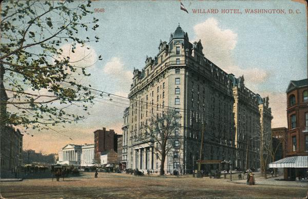 Willard Hotel Washington District of Columbia Washington DC