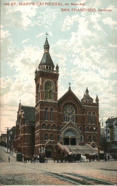 St. Mary's Cathedral Van Ness Ave. San Francisco California