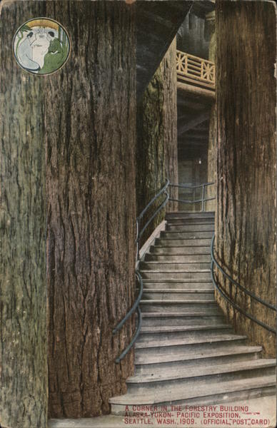 A Corner Of The Forestry Building Seattle Washington