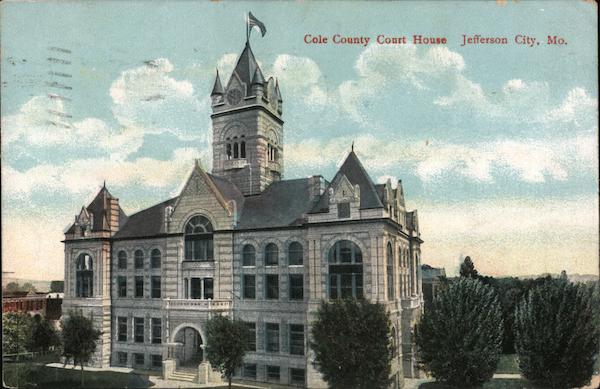 Cole County Court House Jefferson City Missouri