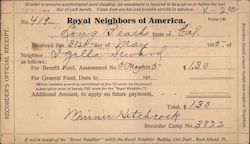Royal Neighbors of America Postcard