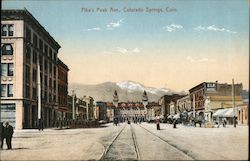 Pike's Peak Ave. Postcard