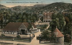 Manitou Soda Spring and Cliff House Postcard