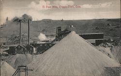 El Paso Mine Cripple Creek, CO Postcard Postcard Postcard