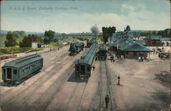 D. & R.G. Depot Postcard