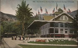 Car Pavilion, Stratton Park Postcard