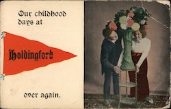 Our Childhood Days at Holdingford over again Minnesota Postcard Postcard 