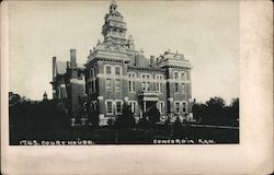 Court House Concordia, KS Postcard Postcard Postcard