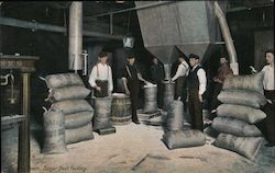 Packing Room, Sugar Beet Factory Postcard