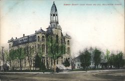 Sumner County Court House and Jail Postcard