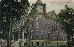 Doniphan County Court House Troy, KS Postcard Postcard Postcard