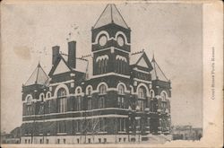 Court House Paola, KS Postcard Postcard Postcard