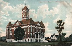 Harper County Court House Postcard
