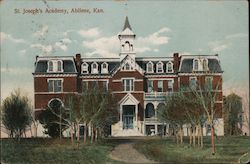 St. Joseph's Academy Abilene, KS Postcard Postcard Postcard