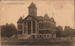 Court House El Dorado, KS Postcard Postcard Postcard