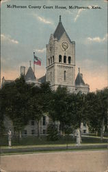 McPherson County Court House Postcard