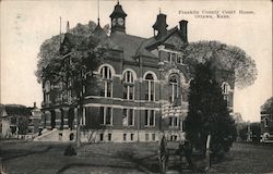 Franklin County Court House Ottawa, KS Postcard Postcard Postcard