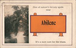 One of Nature's Beauty Spots Abilene, KS Postcard Postcard Postcard