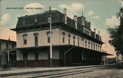 Union Pacific Depot Postcard