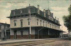 Union Pacific Depot Postcard