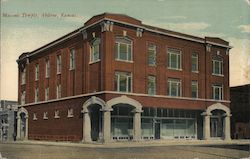 Masonic Temple Abilene, KS Postcard Postcard Postcard