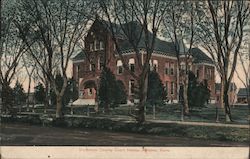 Dickinson County Court House Postcard