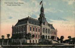 Hail County Court House Grand Island, NE Postcard Postcard Postcard