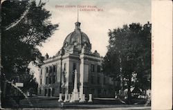 Grant County Court House Lancaster, WI Postcard Postcard Postcard