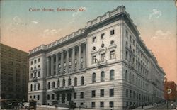 Court House Baltimore, MD Postcard Postcard Postcard