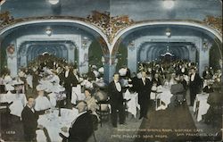 Portion of Main Dining Room, Bismark Cafe, Fritz Muller's Sons Props. San Francisco, CA Postcard Postcard Postcard