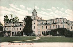 Mill's Seminary Oakland, CA Postcard Postcard Postcard