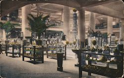 Exhibit Hall, Los Angeles Chamber of Commerce Postcard