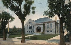 Santa Cruz Public Library Postcard