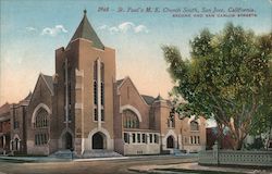 St. Paul's M.E. Church South Postcard