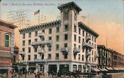 Bank of San Jose Building Postcard